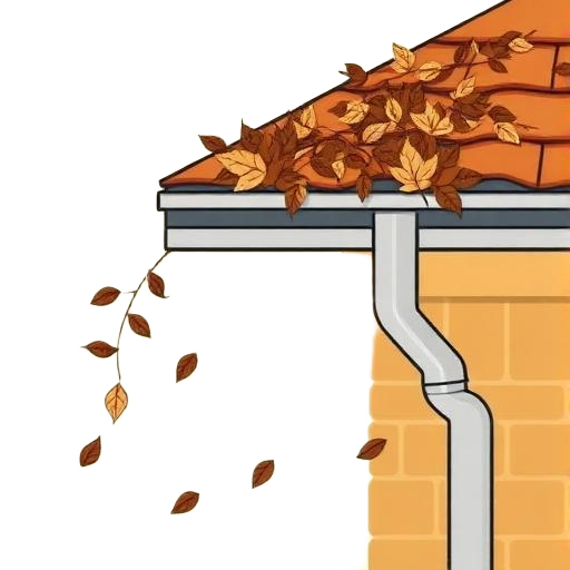 Single-Story Gutter Cleaning